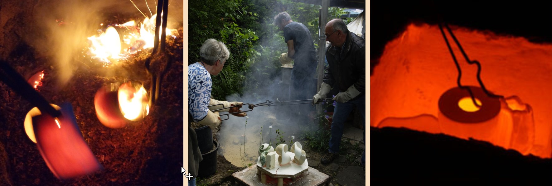 Raku Naked Raku Terra Sigillata Reduktionsbrand gasofen